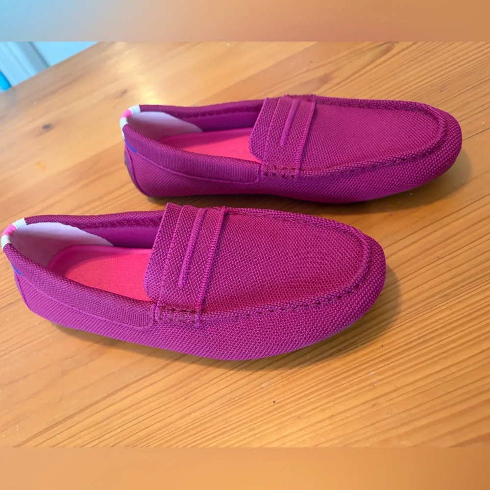 Rothy Berry Pink Loafers - Picture 4 of 4